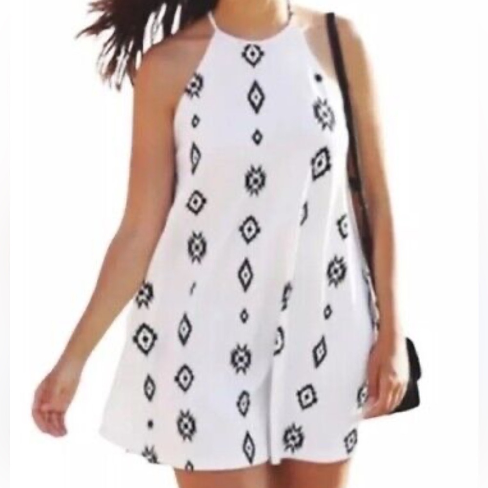 Zara A-line printed dress